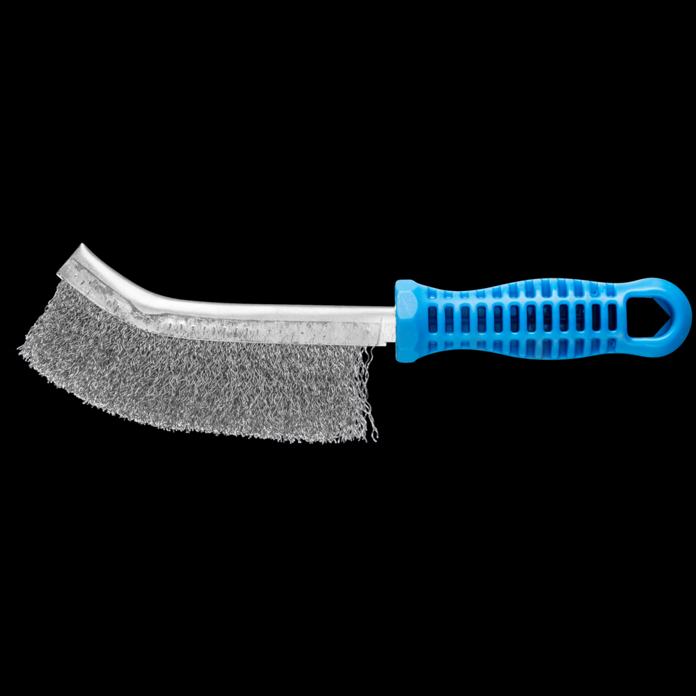 PFERD Scratch Brush PSF .012 Carbon Steel Wire Plastic Handle<span class=' ItemWarning' style='display:block;'>Item is usually in stock, but we&#39;ll be in touch if there&#39;s a problem<br /></span>