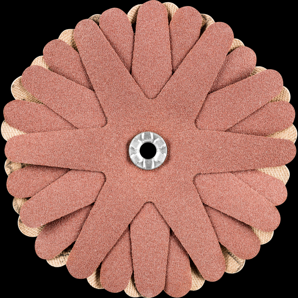 PFERD POLISTAR-TUBE Abrasive Star, 3-1/2&#34;dia,8 Layers,5mm Bore,180 Grit,Aluminum oxide<span class=' ItemWarning' style='display:block;'>Item is usually in stock, but we&#39;ll be in touch if there&#39;s a problem<br /></span>