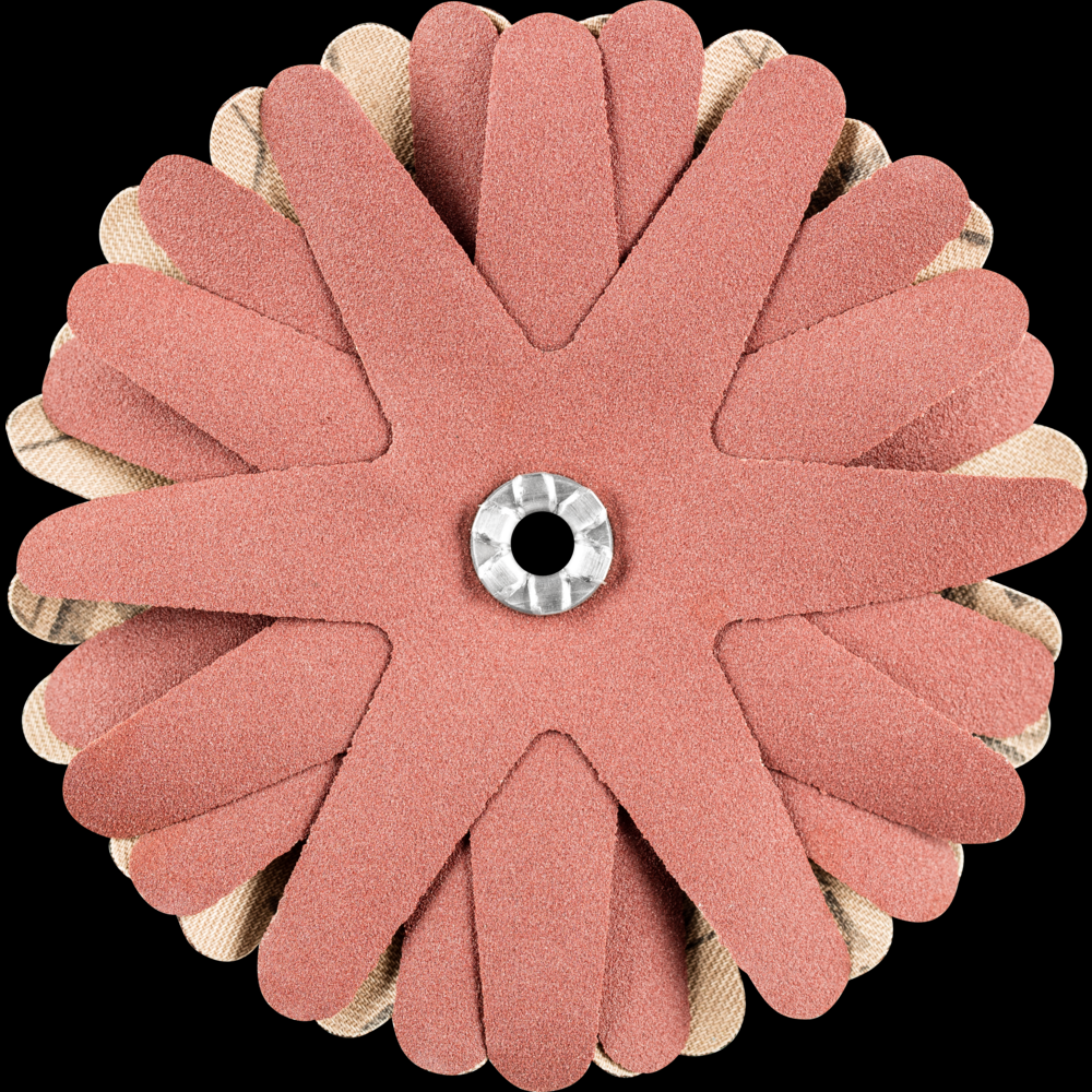 PFERD POLISTAR-TUBE Abrasive Star, 3-1/2&#34;dia,8 Layers,5mm Bore,320 Grit,Aluminum oxide<span class=' ItemWarning' style='display:block;'>Item is usually in stock, but we&#39;ll be in touch if there&#39;s a problem<br /></span>