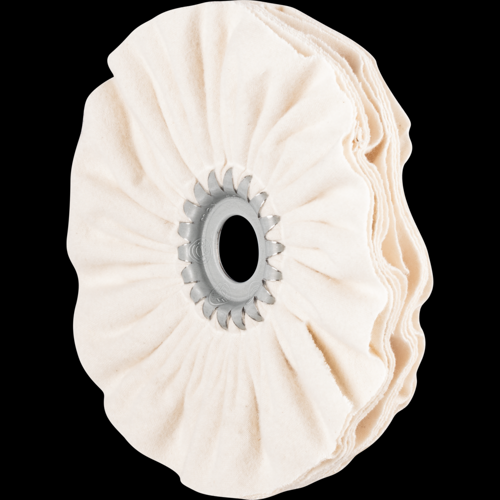 PFERD Cloth Ring, Cotton Flannel Fabric, 6&#34; Dia, 3/8&#34; Face Width, 3/4&#34; Arbor Hole<span class=' ItemWarning' style='display:block;'>Item is usually in stock, but we&#39;ll be in touch if there&#39;s a problem<br /></span>