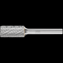 Pferd Inc. 21722186 - PFERD Carbide Bur SB-5 Cylindrical End Cut TOUGH Double Cut 1/2" x 1" x 1/4" Shank