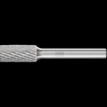 Pferd Inc. 21724062 - PFERD Carbide Bur SA-3 Cylindrical Uncut End Double Cut 3/8" x 3/4" x 1/4" Shank