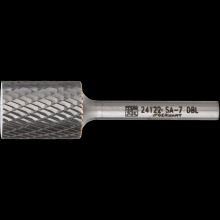 Pferd Inc. 21724122 - PFERD Carbide Bur SA-7 Cylindrical Uncut End Double Cut 3/4" x 1" x 1/4" Shank