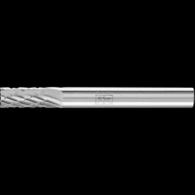 Pferd Inc. 21724212 - PFERD Carbide Bur SB-1 Cylindrical End Cut Double Cut 1/4" x 5/8" x 1/4" Shank