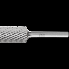 Pferd Inc. 21724292 - PFERD Carbide Bur SB-6 Cylindrical End Cut Double Cut 5/8" x 1" x 1/4" Shank