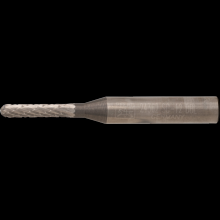 Pferd Inc. 21724362 - PFERD Carbide Bur SC-12 Cylindrical Radius End Double Cut 1/8" x 5/8" x 1/4" Shank