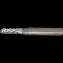 Pferd Inc. 21724382 - PFERD Carbide Bur SC-14 Cylindrical Radius End Double Cut 3/16" x 5/8" x 1/4" Shank