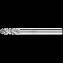 Pferd Inc. 21724398 - PFERD Carbide Bur SC-1 Cylindrical Radius End STEEL Cut 1/4" x 5/8" x 1/4" Shank