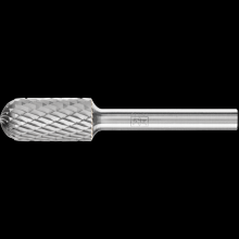 Pferd Inc. 21724462 - PFERD Carbide Bur SC-5 Cylindrical Radius End Double Cut 1/2" x 1" x 1/4" Shank