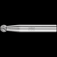 Pferd Inc. 21724527 - PFERD Carbide Bur SD-1 Ball Shape INOX Cut 1/4" x 3/16" x 1/4" Shank