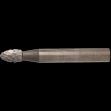 Pferd Inc. 21724633 - PFERD Carbide Bur SE-1 Oval Shape Diamond Cut 1/4" x 3/8" x 1/4" Shank