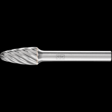 Pferd Inc. 21724707 - PFERD Carbide Bur SF-3 Tree Shape INOX Cut 3/8" x 3/4" x 1/4" Shank