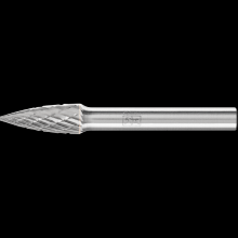 Pferd Inc. 21724792 - PFERD Carbide Bur SG-2 Pointed Tree Shape Double Cut 5/16" x 3/4" x 1/4" Shank