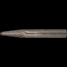 Pferd Inc. 21725131 - PFERD Carbide Bur SL-1 14° Taper Single Cut 1/4" x 5/8" x 1/4" Shank