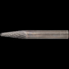 Pferd Inc. 21725132 - PFERD Carbide Bur SL-1 14° Taper Double Cut 1/4" x 5/8" x 1/4" Shank