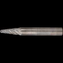 Pferd Inc. 21725137 - PFERD Carbide Bur SL-1 14° Taper INOX Cut 1/4" x 5/8" x 1/4" Shank