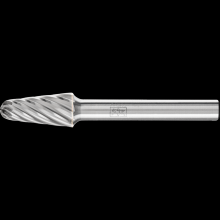 Pferd Inc. 21725157 - PFERD Carbide Bur SL-3 14° Taper INOX Cut 3/8" x 1-1/16" x 1/4" Shank