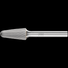 Pferd Inc. 21725161 - PFERD Carbide Bur SL-4 14° Taper Single Cut 1/2" x 1-1/8" x 1/4" Shank