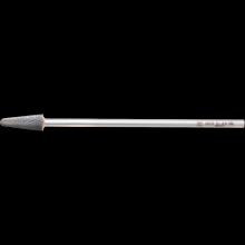 Pferd Inc. 21726232 - PFERD Carbide Bur SL-4L6 14° Taper Double Cut 1/2" x 1-1/8" x 1/4" Shank