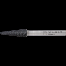 Pferd Inc. 21727457 - PFERD HICOAT® Carbide Bur SL-3 14º Taper Double Cut 3/8" x 1-1/16" x 1/4" Shank