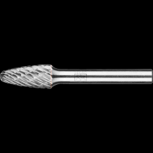 Pferd Inc. 21728027 - PFERD Carbide Bur SF-3 L6 Tree Shape OMNI Double Cut 3/8" x 3/4" x 1/4" Shank