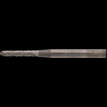 Pferd Inc. 21823182 - PFERD Carbide Bur SC-41 Cylindrical Radius End Double Cut 3/32" x 1/2" x 1/8" Shank