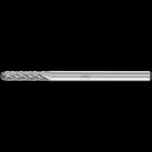 Pferd Inc. 21823192 - PFERD Carbide Bur SC-42 Cylindrical Radius End Double Cut 1/8" x 1/2" x 1/8" Shank