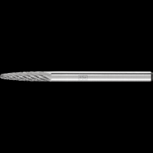 Pferd Inc. 21823312 - PFERD Carbide Bur SF-42 Tree Shape Double Cut 1/8" x 1/2" x 1/8" Shank