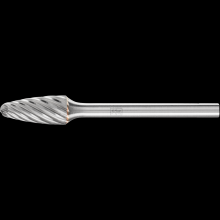 Pferd Inc. 21823327 - PFERD Carbide Bur SF-51 Tree Shape INOX Cut 1/4" x 1/2" x 1/8" Shank