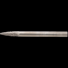 Pferd Inc. 21823362 - PFERD Carbide Bur SG-43 Pointed Tree Shape Double Cut 1/8" x 3/8" x 1/8" Shank