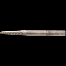 Pferd Inc. 21823451 - PFERD Carbide Bur SL-42 14° Taper Single Cut 1/8" x 1/2" x 1/8" Shank