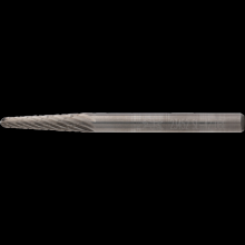 Pferd Inc. 21823452 - PFERD Carbide Bur SL-42 14° Taper Double Cut 1/8" x 1/2" x 1/8" Shank