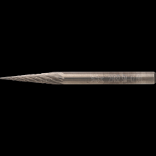 Pferd Inc. 21823482 - PFERD Carbide Bur SM-42 Pointed Cone Shape Double Cut 1/8" x 1/2" x 1/8" Shank