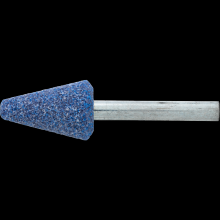 Pferd Inc. 35005281 - PFERD Vitrified Mounted Point, TOUGH, 3/4" x 1-1/8,46 Grit,A5,Ceramic Oxide,1/4" Shank