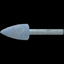 Pferd Inc. 35012281 - PFERD Vitrified Mounted Point, TOUGH, 11/16" x 1-1/4, 46 Grit, A12, Ceramic, 1/4"Shank