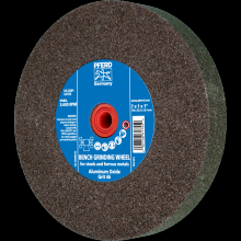 Pferd Inc. 39008732 - PFERD Vitrified Bench Wheel, UNIVERSAL, 7" x 1 x 1, 46 Grit, Aluminum Oxide