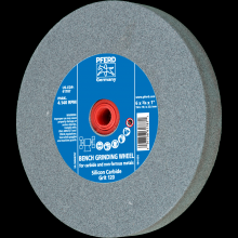 Pferd Inc. 39008757 - PFERD Vitrified Bench Wheel, CARBIDE, 6" x 3/4 x 1, 120 Grit, Silicon Carbide