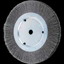 Pferd Inc. 79180158 - PFERD Crimped Wire Wheel Brush 8" Dia Narrow Face .006 Carbon Steel 5/8" Arbor