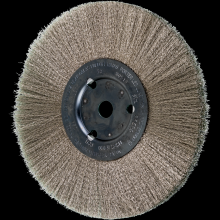 Pferd Inc. 79180518 - PFERD Crimped Wire Wheel Brush 8" Dia Narrow Face .006 Stainless Steel 5/8" Arbor