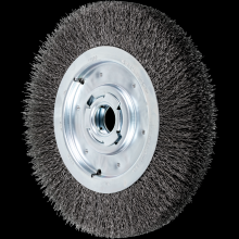 Pferd Inc. 79181135 - PFERD Crimped Wire Wheel Brush 10" Dia Medium Face .020 Carbon Steel 2" Keyed Arbor