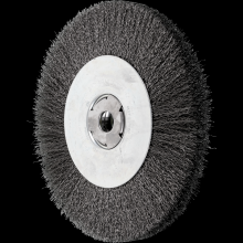 Pferd Inc. 79181480 - PFERD EZmount® Wire Wheel 10" Dia .014 Carbon Steel Knot Wire End Brush Arbor