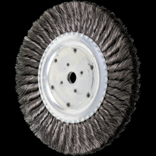 Pferd Inc. 79181703 - PFERD Standard Twist Knot Wire Wheel Brush 8" Dia. .014 Carbon Steel 5/8" Arbor