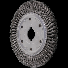 Pferd Inc. 79181766 - PFERD Standard Twist Knot Wire Wheel Brush 12" Dia. .023 Carbon Steel 2" Arbor