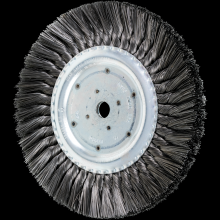 Pferd Inc. 79181889 - PFERD Standard Twist Knot Wire Wheel Brush 8" Dia. .014 Carbon Steel 5/8" Arbor