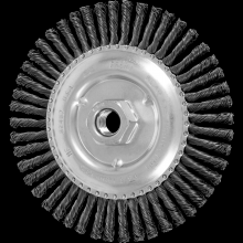 Pferd Inc. 79182487 - PFERD Stringer Bead Wheel Brush 6" Dia .020 Carbon Steel 5/8-11" Thread