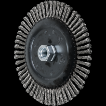 Pferd Inc. 79182619 - PFERD Stringer Bead Wheel Brush 6-7/8" Dia .020 Stainless Steel 5/8-11" Thread