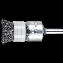 Pferd Inc. 79183010 - PFERD Banded Crimped Wire End Brush 3/4" Dia. .006 Carbon Steel 1/4" Shank