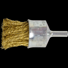 Pferd Inc. 79183104 - PFERD Knot Wire End Brush 1" Dia. Flared Cup .014 Stainless Steel 1/4" Shank