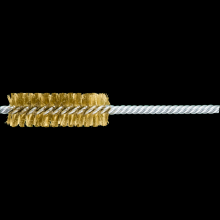 Pferd Inc. 79183462 - PFERD Power Tube Brush 7/8" Dia. .006 Brass Wire 1/4" Stem DS/DS