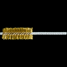 Pferd Inc. 79183463 - PFERD Power Tube Brush 1" Dia. .006 Brass Wire 1/4" Stem DS/DS